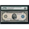 Image 1 : 1914 $5 Large Cleveland Federal Reserve Note PMG 40