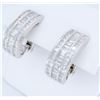 Image 2 : 18KT White Gold 4.00ctw Diamond Earrings