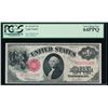 Image 1 : 1917 $1 Large Legal Tender Note PCGS 64PPQ