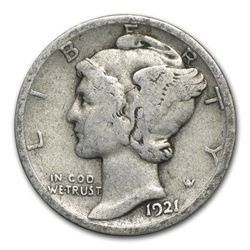 1921-D Mercury Dime