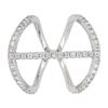 Image 1 : 14KT White Gold 0.70ctw Diamond Ring