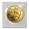 1985 China 100 Yuan Panda 1oz Sealed Gold Coin