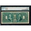 Image 2 : 1896 $1 Educational Silver Certificate PMG 25
