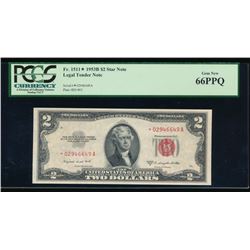 1953B $2 Legal Tender Note PCGS 66PPQ