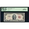 Image 1 : 1953B $2 Legal Tender Note PCGS 66PPQ