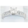 Image 4 : 14KT White Gold 1.00ctw Diamond Ring