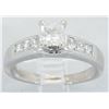 Image 5 : 14KT White Gold 1.00ctw Diamond Ring