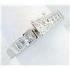 Image 7 : 14KT White Gold 1.00ctw Diamond Ring