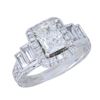 Image 3 : 14KT White Gold 2.00ctw Neal Lane Diamond Ring