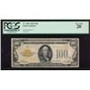 Image 1 : 1928 $100 Gold Certificate PCGS 20