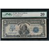 Image 1 : 1899 $5 Chief Silver Certificate PMG 20