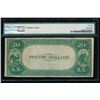 Image 2 : 1882 $20 Hornell National Bank Note PMG 20