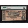 Image 1 : 1864 $10 Confederate States of America Note PMG 62EPQ