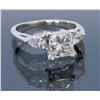 Image 4 : 14K White Gold 1.01ctw Diamond Ring