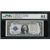 Image 1 : 1928B $1 Silver Certificate PMG 64EPQ