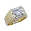 Image 2 : 14KT Yellow Gold 1.23ct Diamond Ring