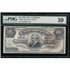 1886 $10 Silver Certificate PMG 30