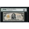 1928 $50 Gold Certificate PMG 35