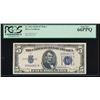 1934D $5 Silver Certificate PCGS 66PPQ