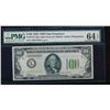 1934 $100 San Francisco Federal Reserve Note PMG 64EPQ