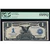 1899 $1 Black Eagle Silver Certificate PCGS 55PPQ