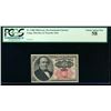 Image 1 : 25 Cent Fifth Issue Fractional Note No Serial Number PCGS 58