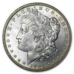1904-O $1 Morgan Silver Dollar Coin
