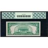 Image 2 : 1928B $5 Legal Tender Note PCGS 63PPQ