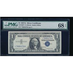 1957A $1 Silver Certificate PMG 68EPQ