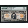 1922 $20 Gold Certificate PMG 58EPQ