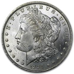 1885-O $1 Morgan Silver Dollar Coin