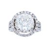14K White Gold 2.98ctw Diamond Ring