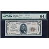 Image 1 : 1929 $5 Highland National Bank Note PMG 64EPQ
