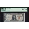 1935A $1 Hawaii Silver Certificate PCGS 64PPQ