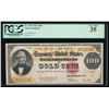 Image 1 : 1922 $100 Gold Certificate PCGS 35 Very Fine