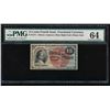 Image 1 : 15 Cent Fourth Issue Fractional Currency Note PMG 64