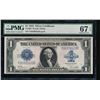 Image 1 : 1923 $1 Silver Certificate PMG 67EPQ