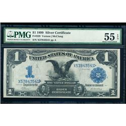 1899 $1 Black Eagle Silver Certificate PMG 55EPQ