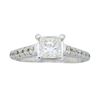 Image 1 : 14KT White Gold 1.00ctw Diamond Ring
