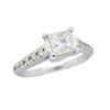 Image 3 : 14KT White Gold 1.00ctw Diamond Ring