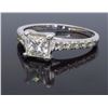 Image 6 : 14KT White Gold 1.00ctw Diamond Ring