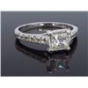 Image 7 : 14KT White Gold 1.00ctw Diamond Ring