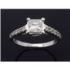 Image 8 : 14KT White Gold 1.00ctw Diamond Ring