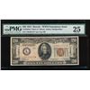 Image 1 : 1934 $20 Hawaii Mule Star Federal Reserve Note PMG 25