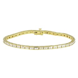14KT Yellow Gold 3.90ctw Diamond Bracelet