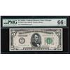 Image 1 : 1928A $5 Chicago Federal Reserve Note PMG 66EPQ