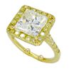 Image 3 : 18KT Yellow Gold 3.63ctw Diamond Ring