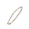 Image 2 : 14KT Two Tone Gold 1.97ctw Yellow Diamond Bracelet