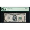 Image 1 : 1928 $5 Minneapolis Federal Reserve Note PCGS 50