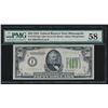 Image 1 : 1934 $50 Minneapolis Federal Reserve Note PMG 58